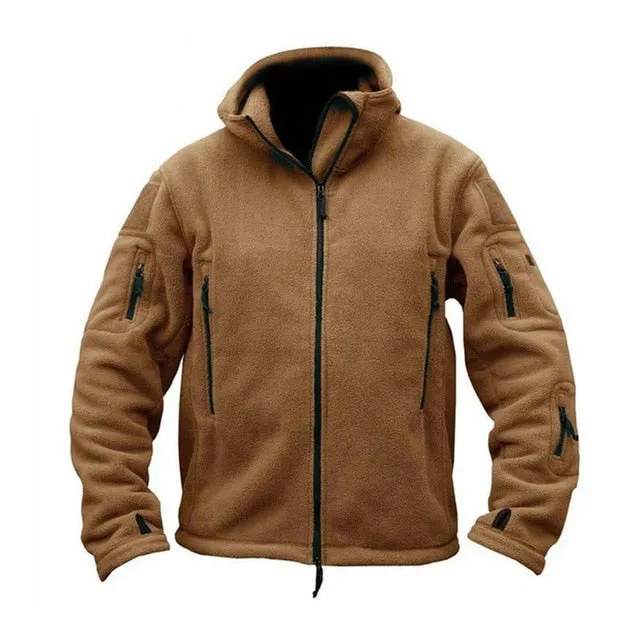 2021 Brand New Military Men Fleece Tactical Jacket Overcoat Men Outdoor Polartec Thermal Windbreaker Mens Jackets Coats