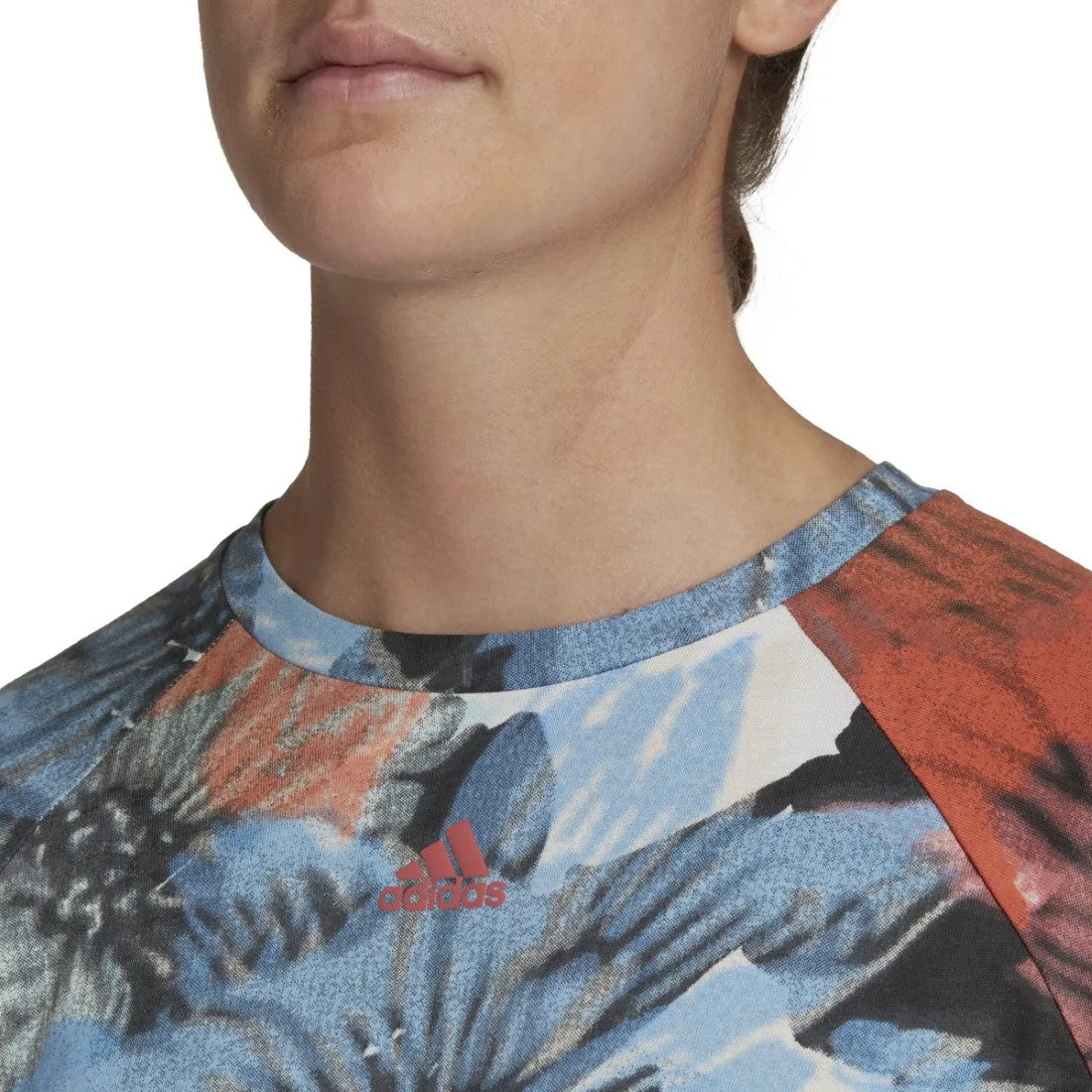 Allover Print Crop Top