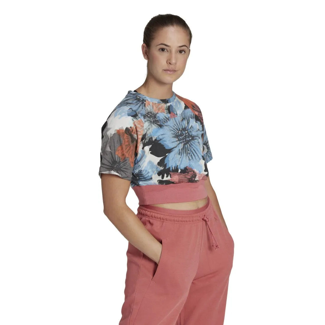 Allover Print Crop Top