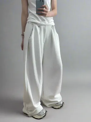 ASHORE SHOP Baggy Pants Oversized Drawstring Loose Fit Sweatpants