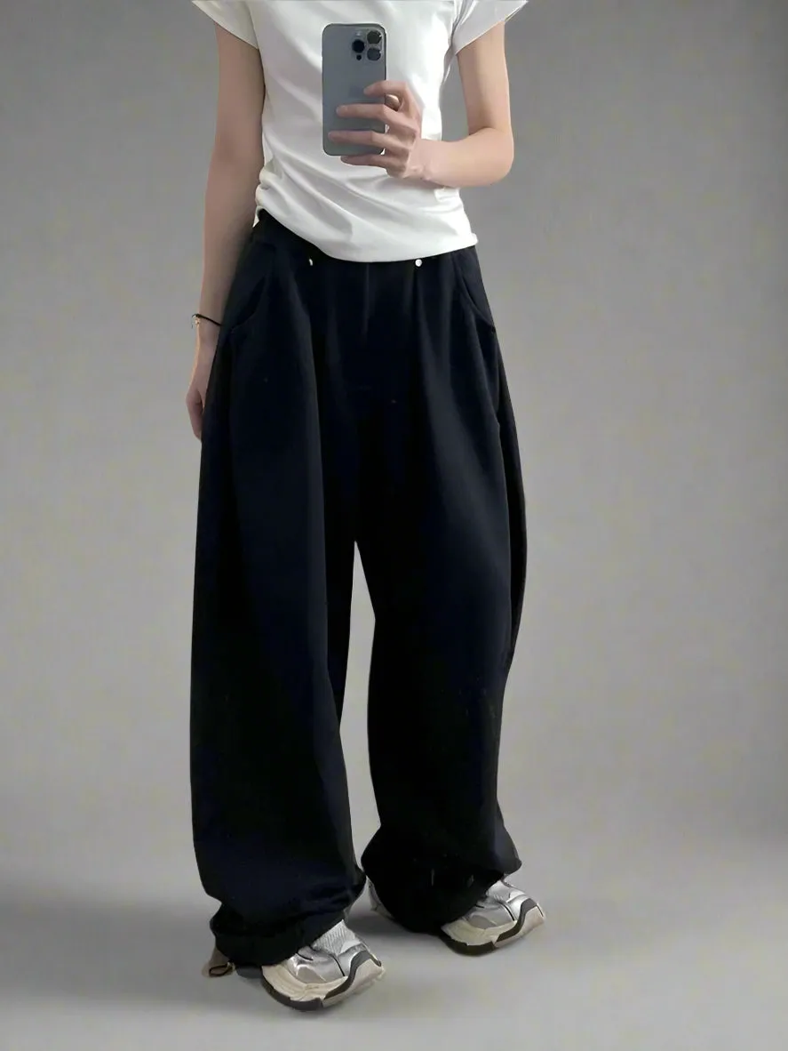 ASHORE SHOP Baggy Pants Oversized Drawstring Loose Fit Sweatpants