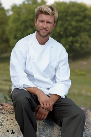 Barbados Chef Coat White