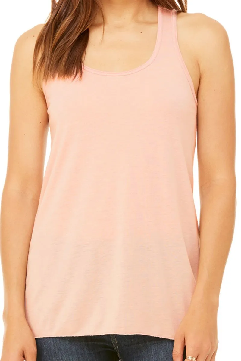 Beach Vibes Flowy Racerback Tank