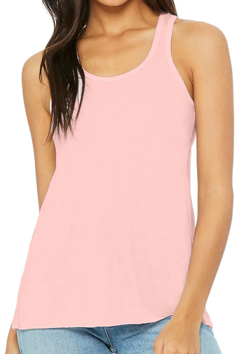 Beach Vibes Flowy Racerback Tank