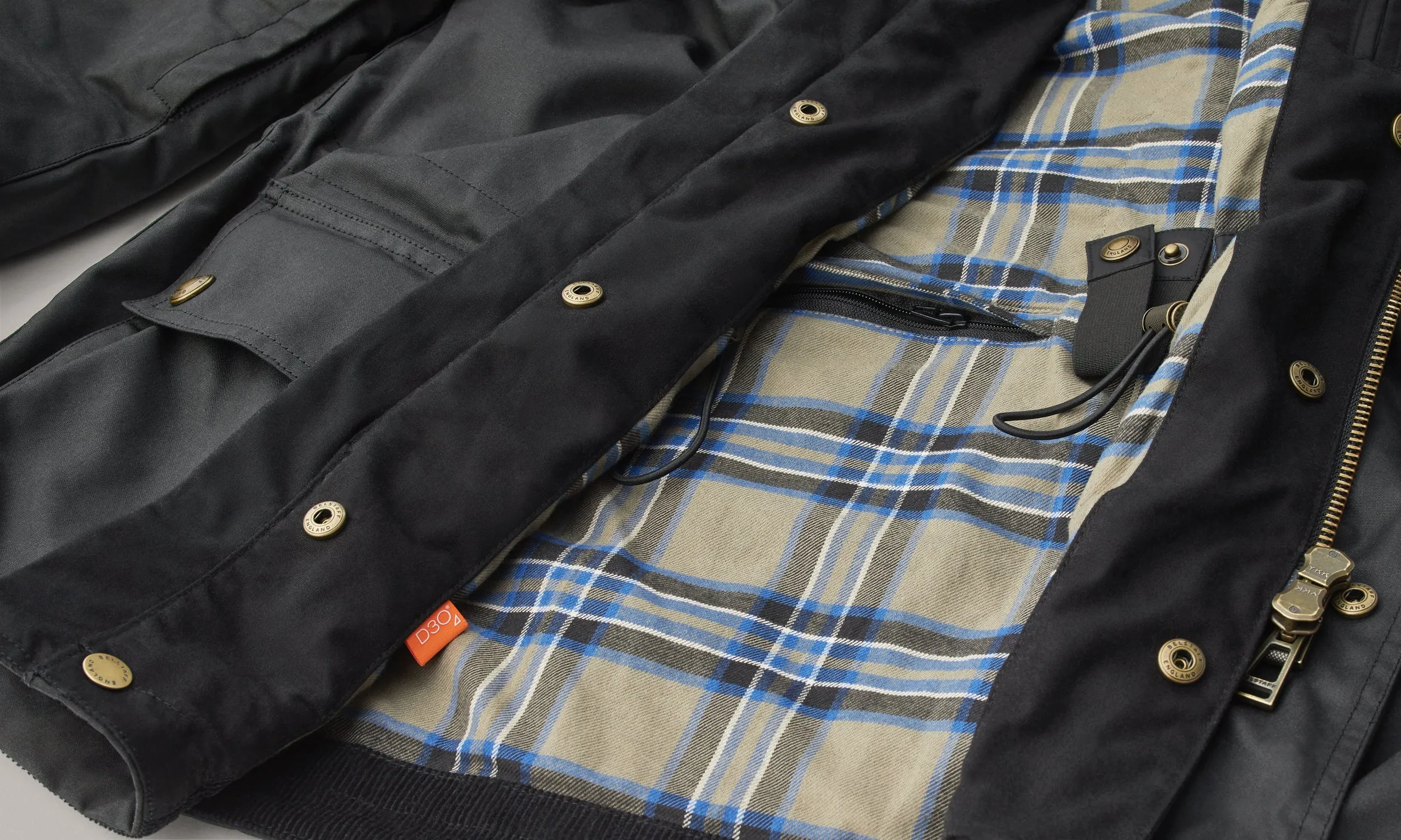 Belstaff Waymaster Men's Waxed Cotton Jacket TechWax 8oz - Black