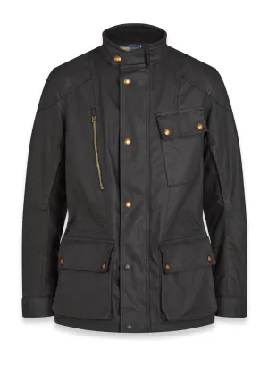 Belstaff Waymaster Men's Waxed Cotton Jacket TechWax 8oz - Black