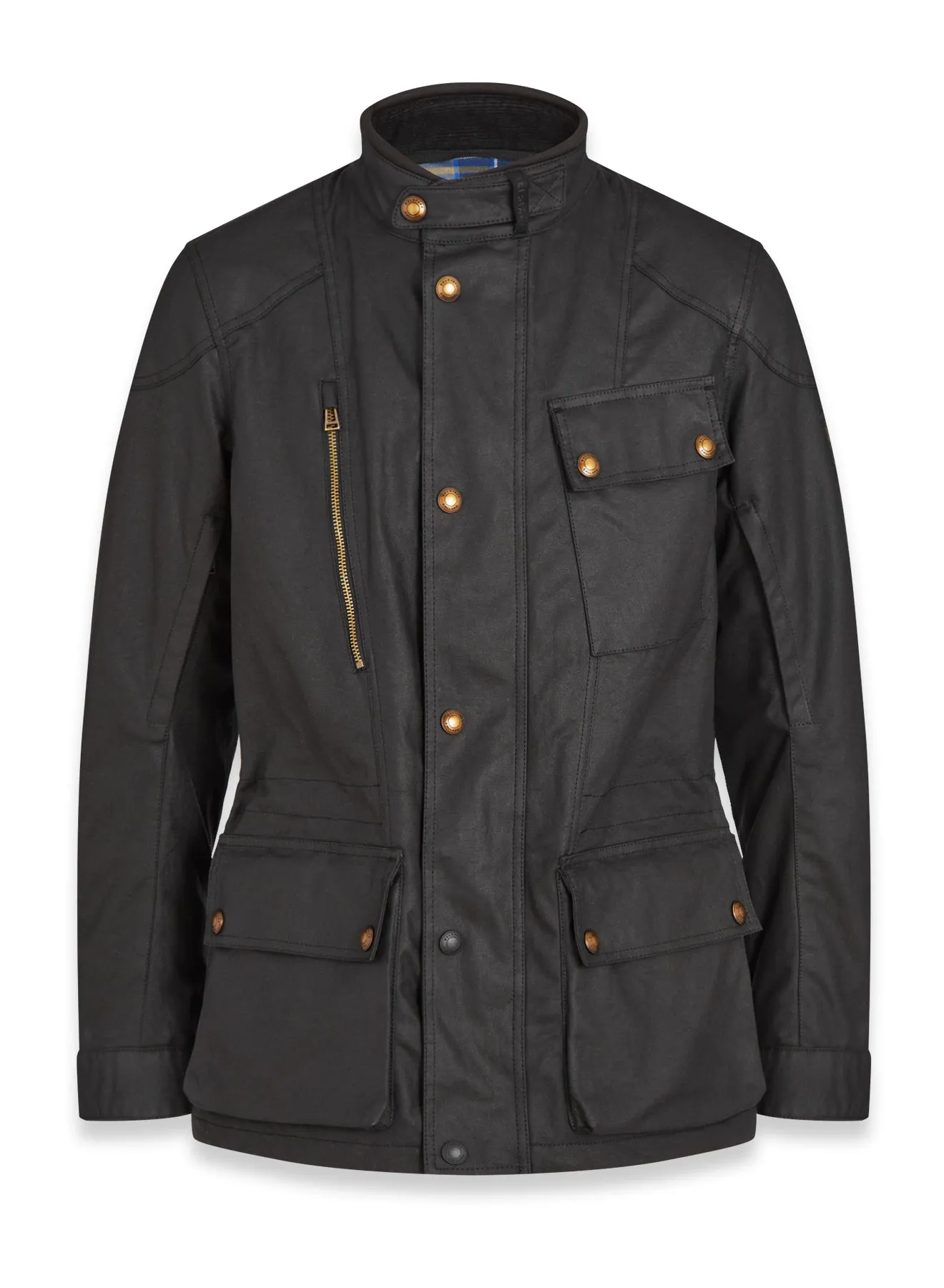 Belstaff Waymaster Men's Waxed Cotton Jacket TechWax 8oz - Black