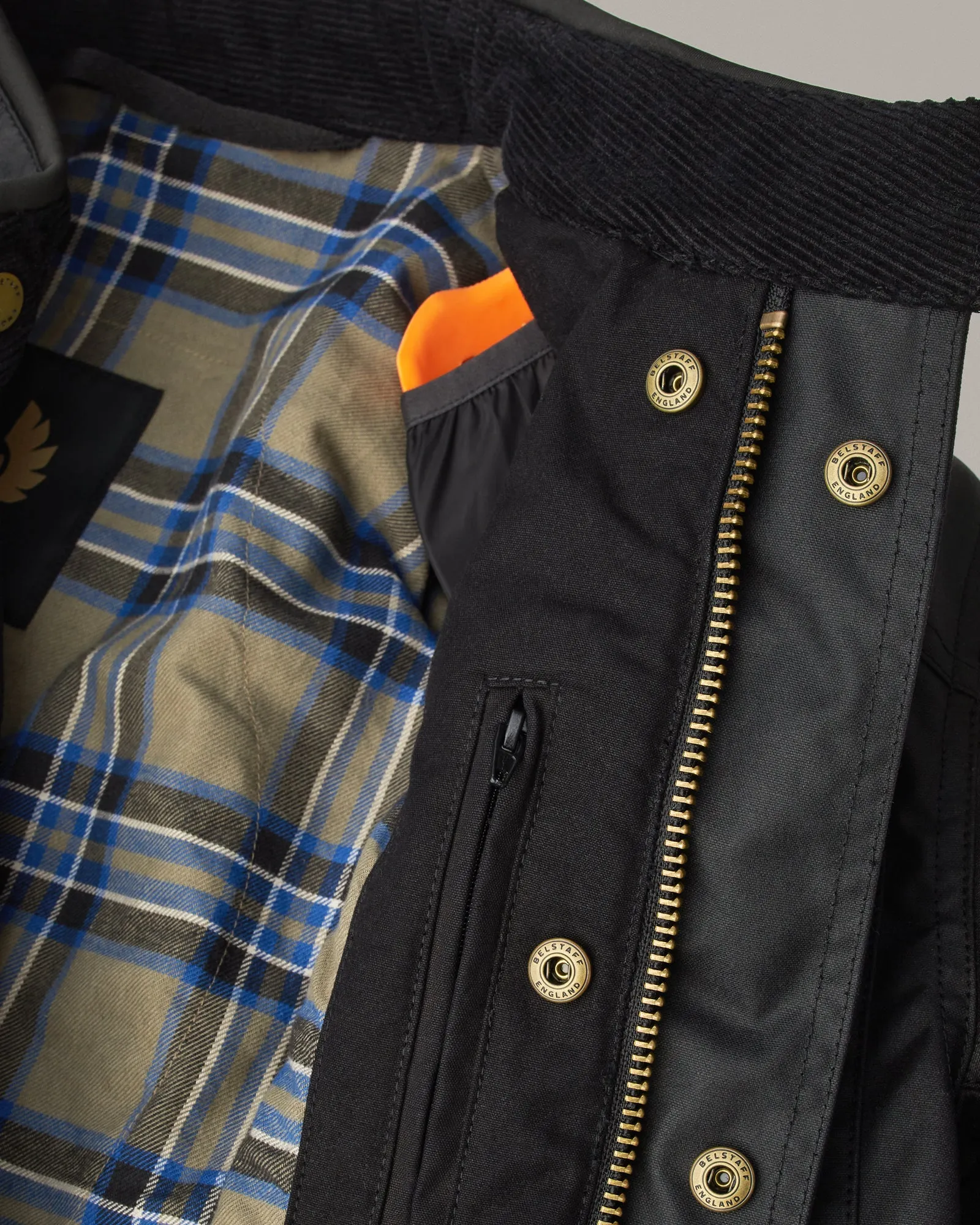 Belstaff Waymaster Men's Waxed Cotton Jacket TechWax 8oz - Black