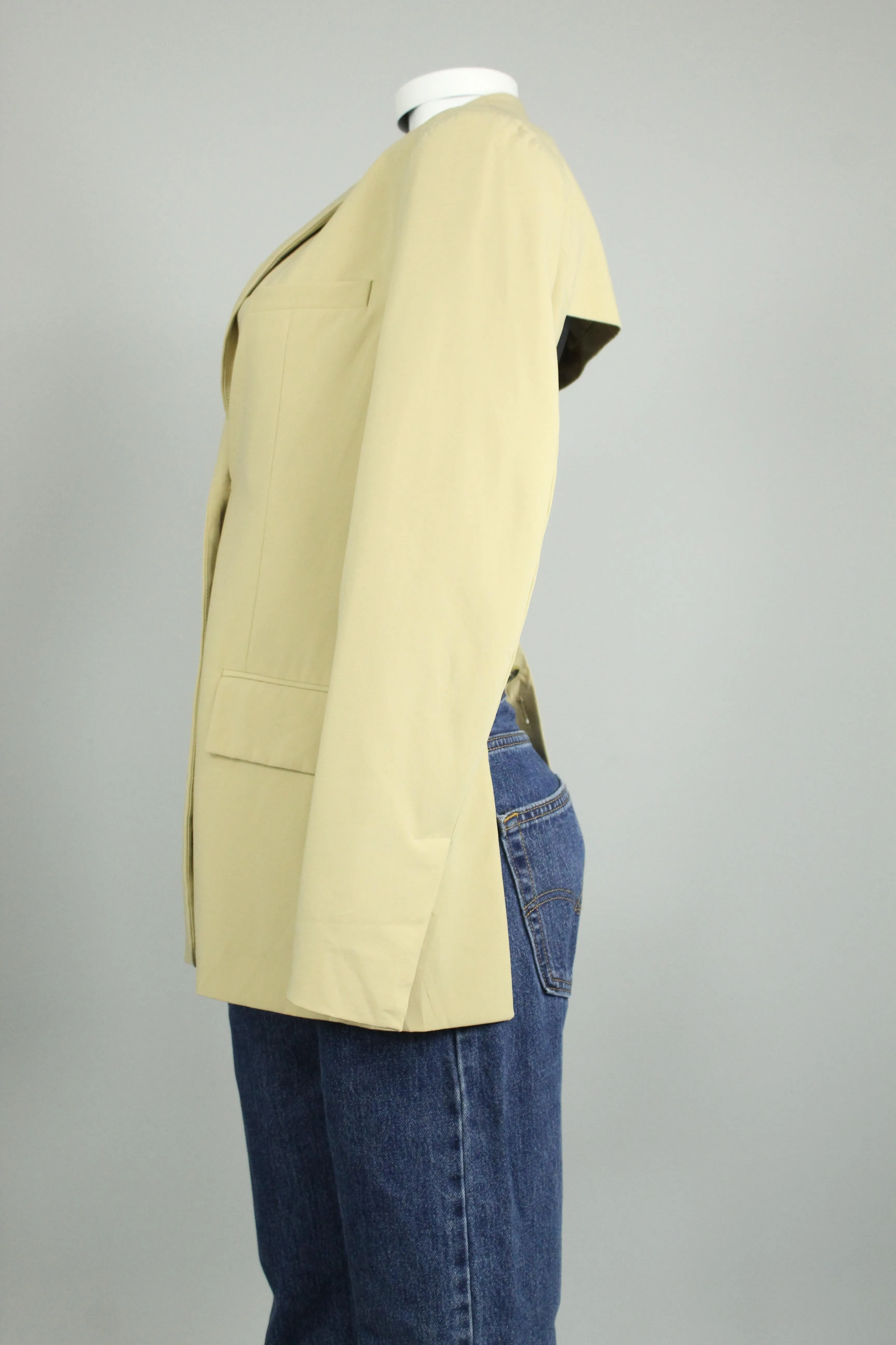 Blazer Beige Zara Talla Xs