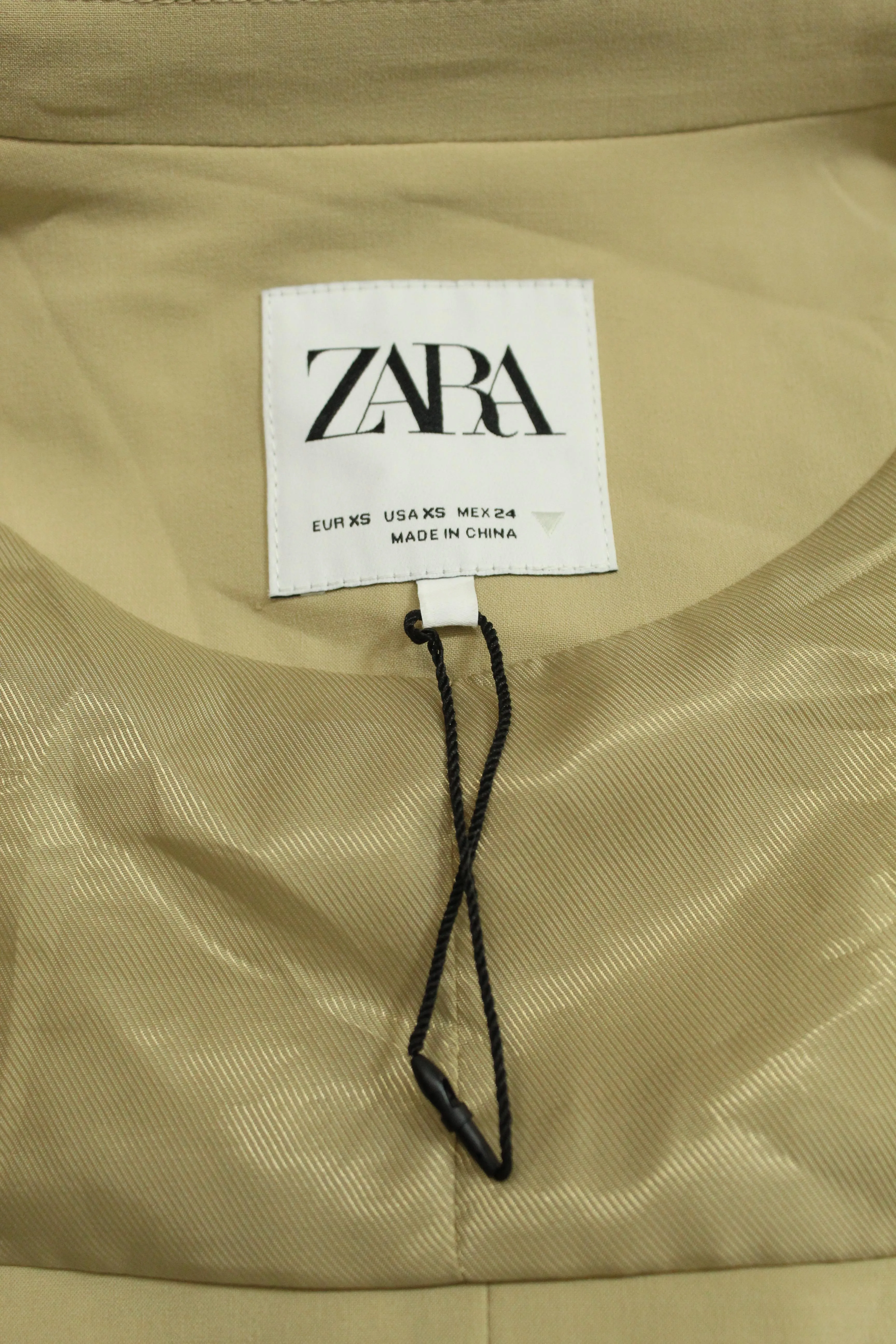 Blazer Beige Zara Talla Xs