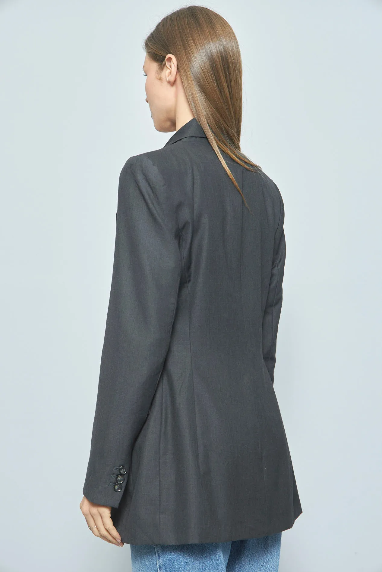 Blazer Gris Zara Talla S