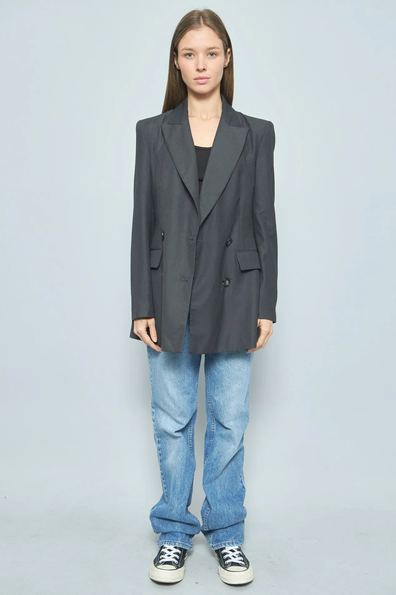 Blazer Gris Zara Talla S