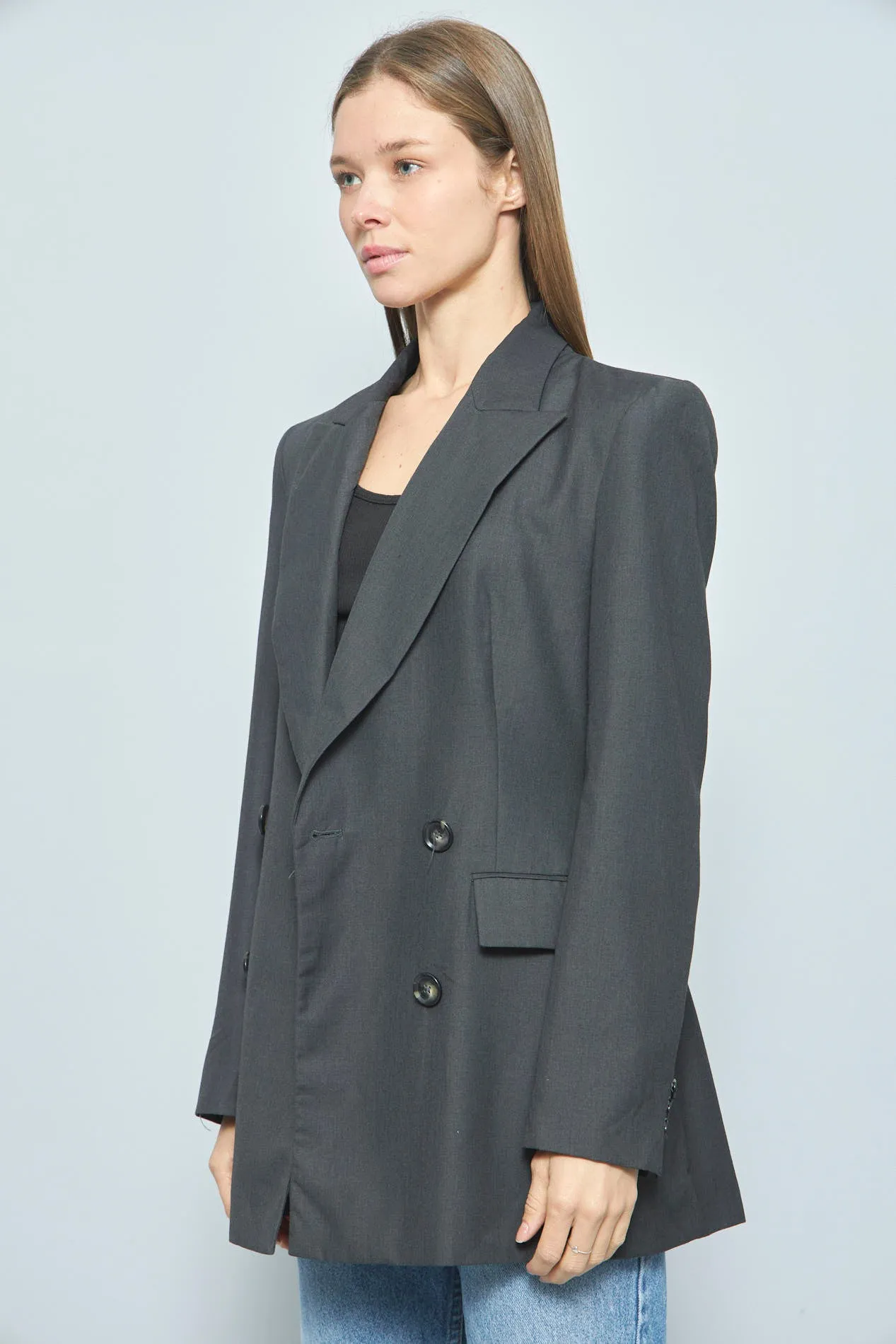 Blazer Gris Zara Talla S