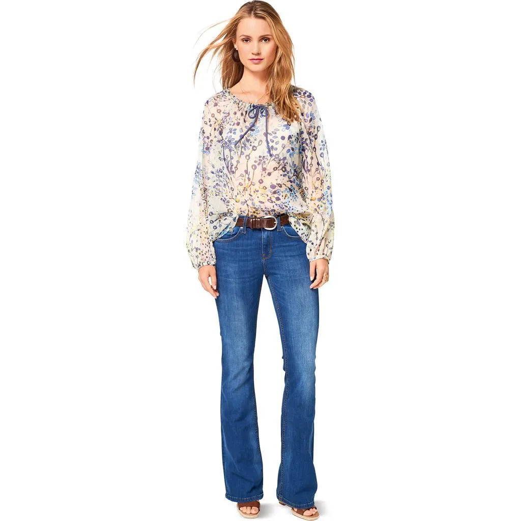 Burda Style Pattern B6502 Women's'  Peasant Blouses