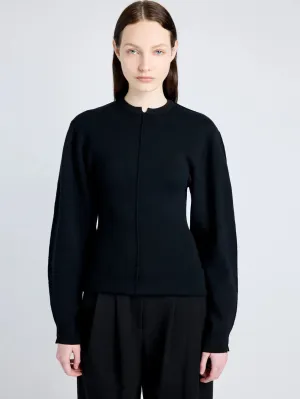Carolina Sweater in Souffle Knit - black