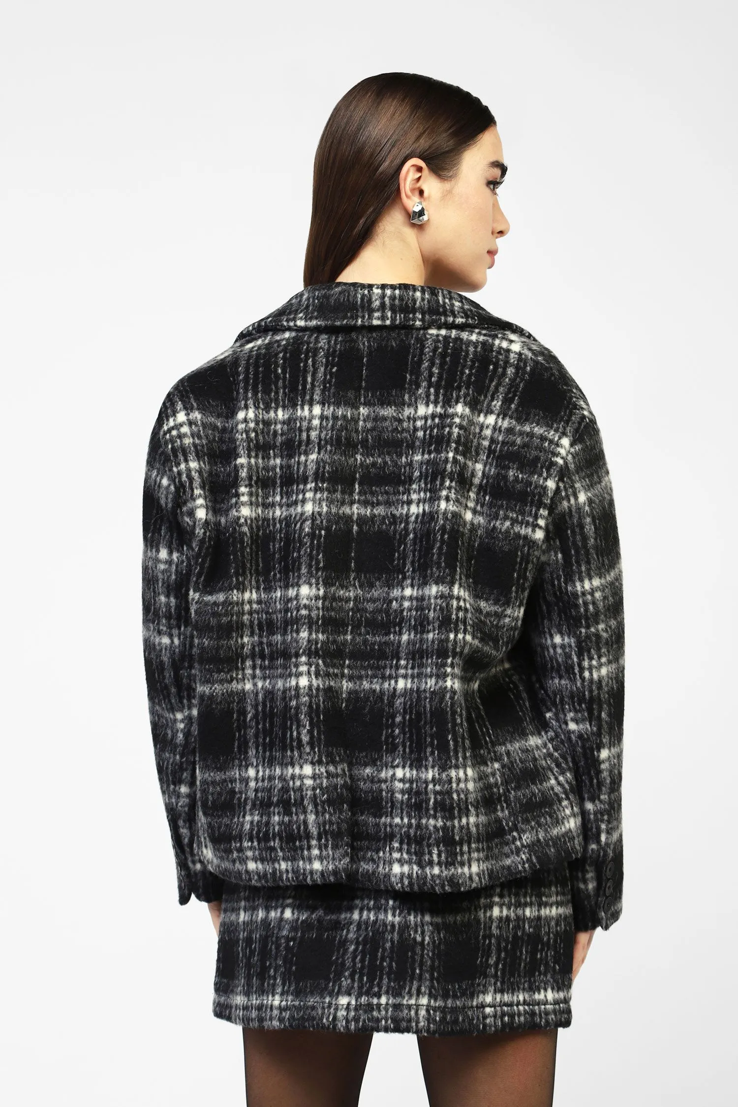 Checked Shirt Jacket