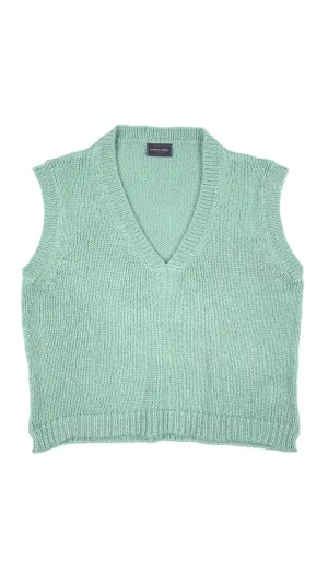 Chunky V Vest Sweater