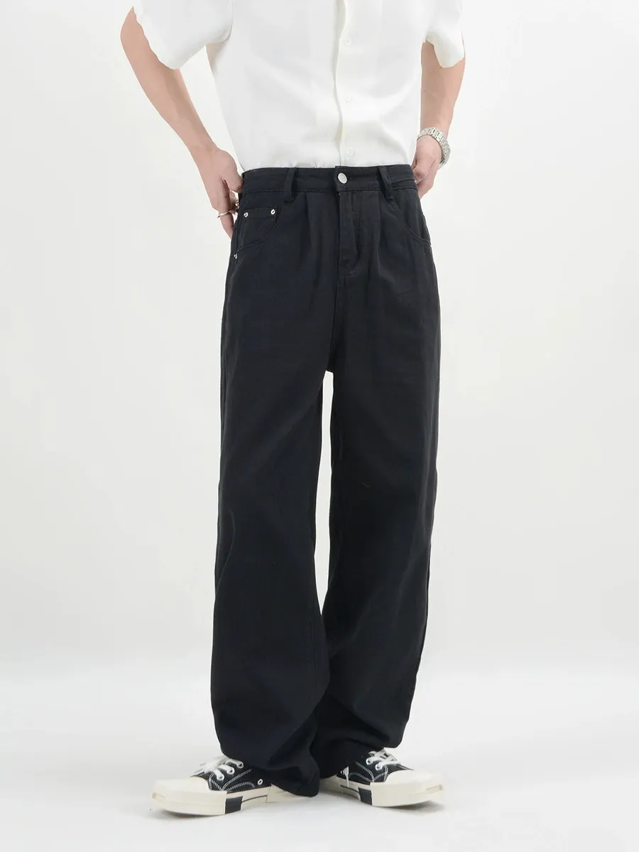 Classic Straight Fit Denim Pants