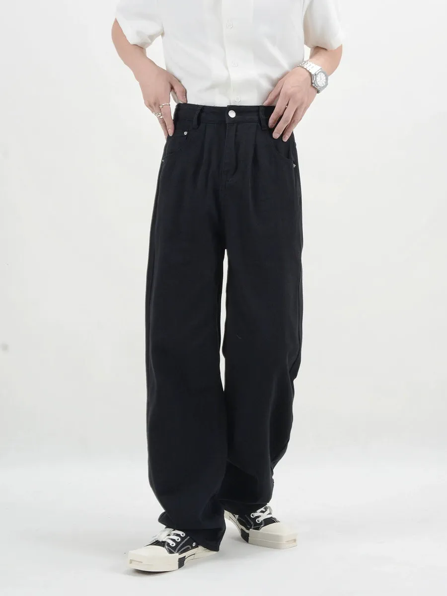 Classic Straight Fit Denim Pants