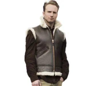 Cockpit B-3 Leather Vest