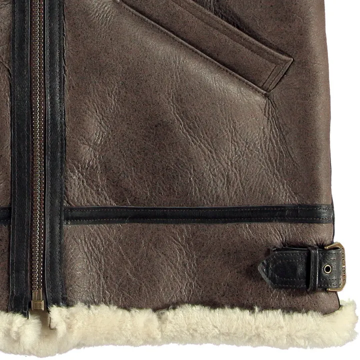 Cockpit B-3 Leather Vest