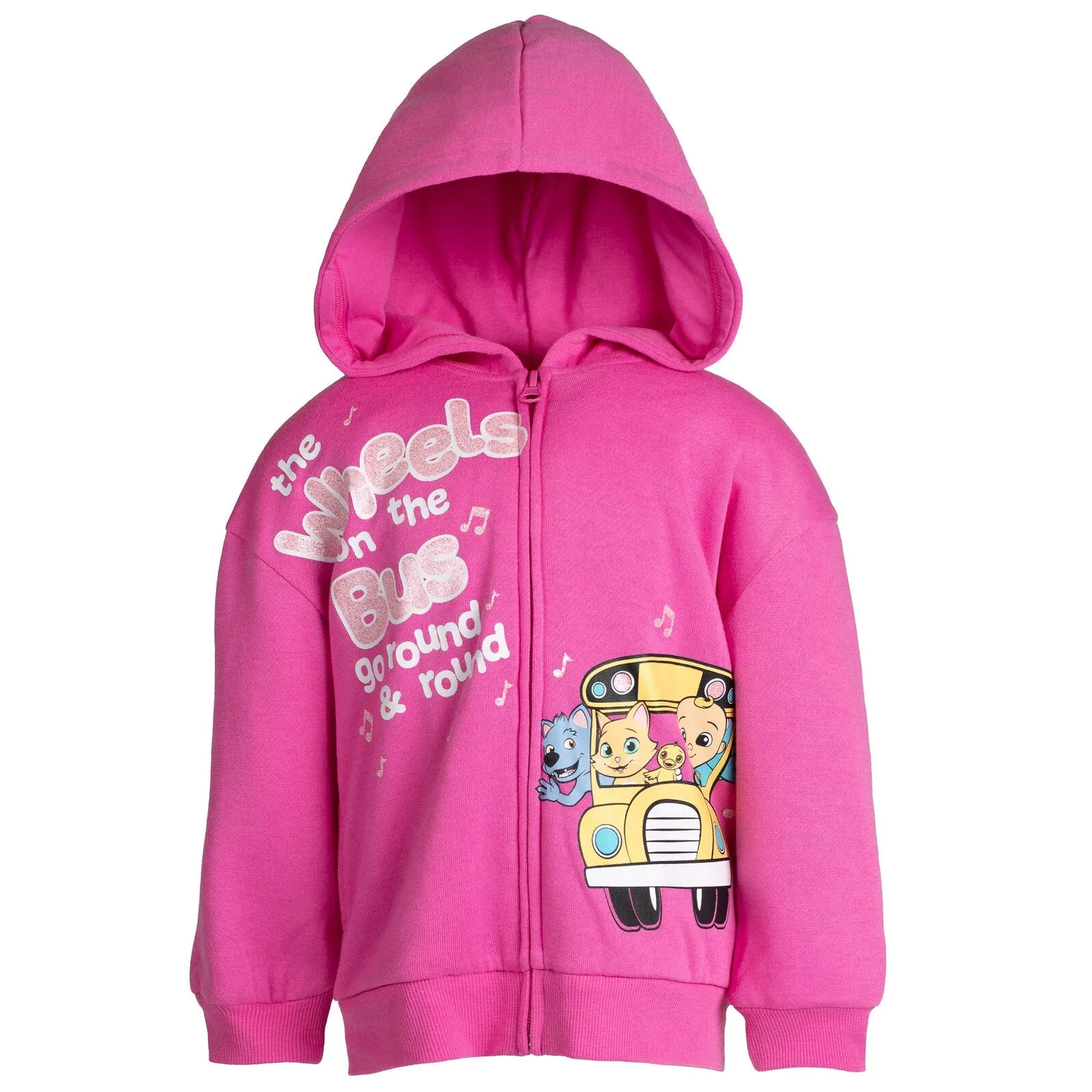 CoComelon Cocomelon JJ Fleece Zip Up Hoodie