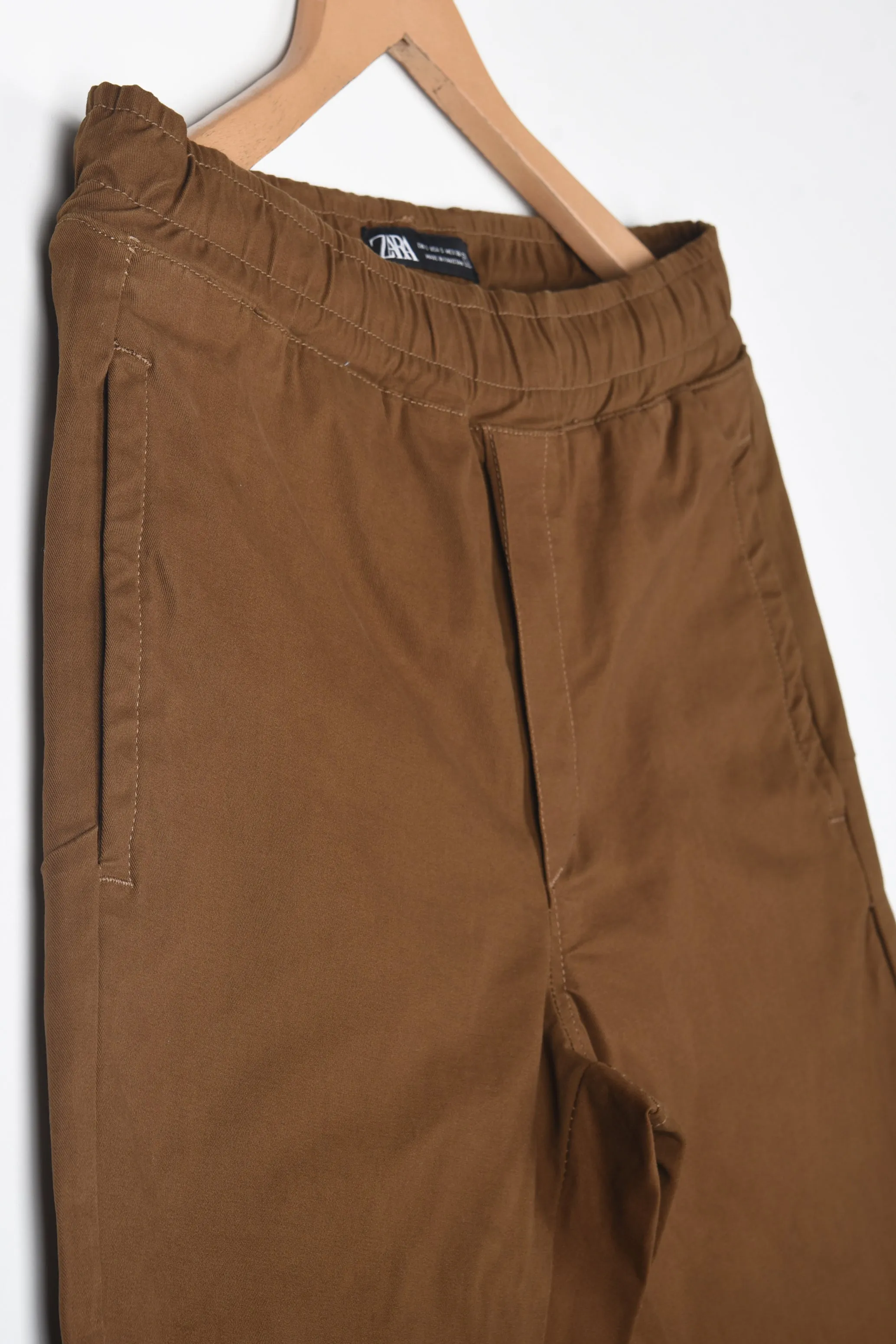 CUFFED HEMS Cotton Jogger Pants