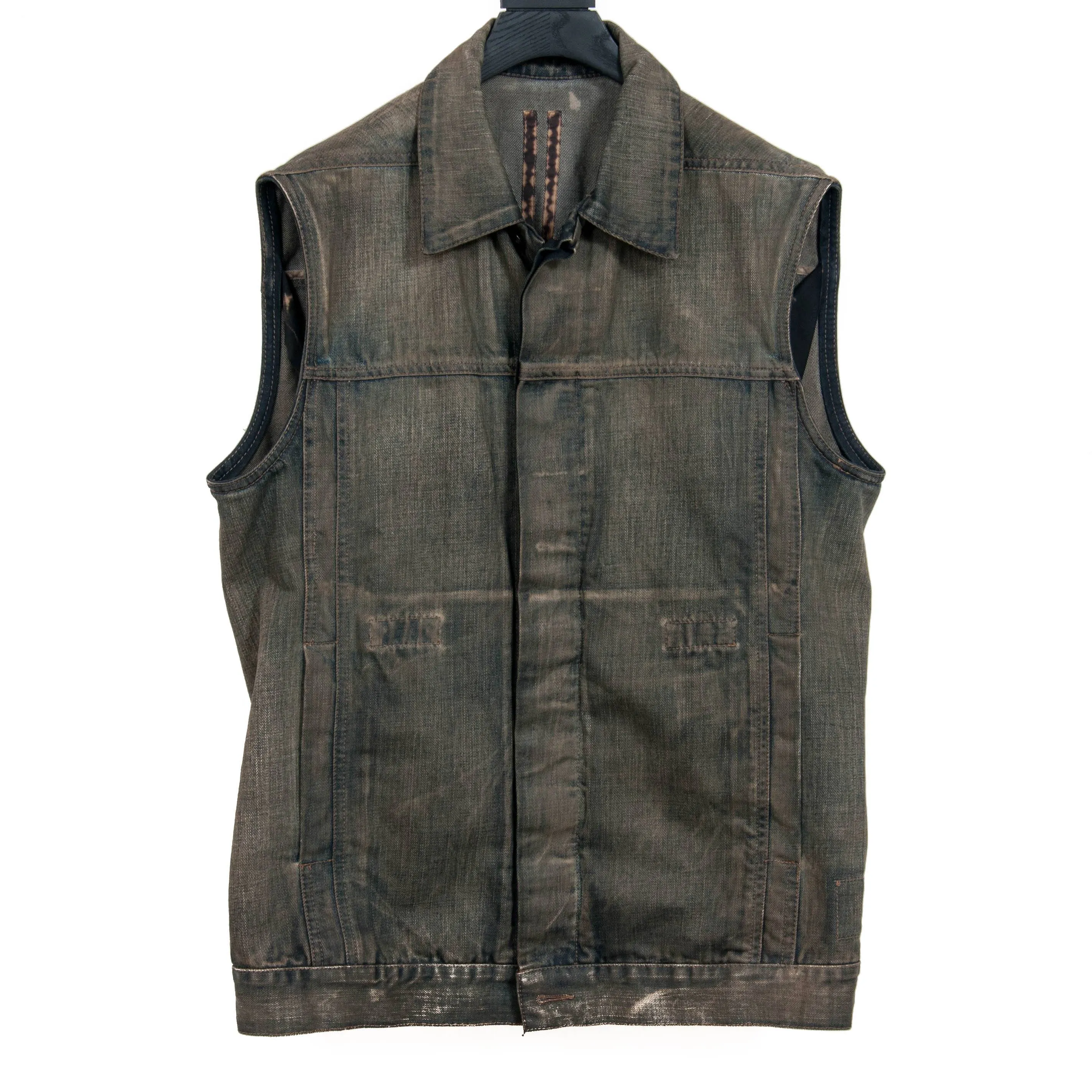 DRKSHDW Sleeveless Denim Jacket