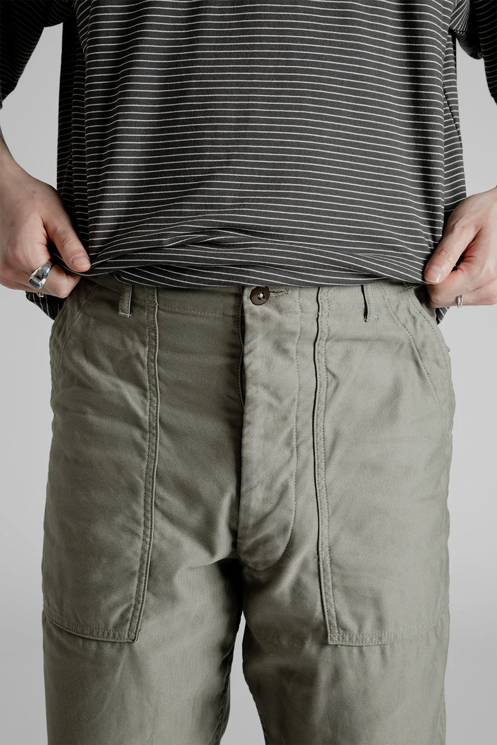 Finx Cotton Baker Pants - Green