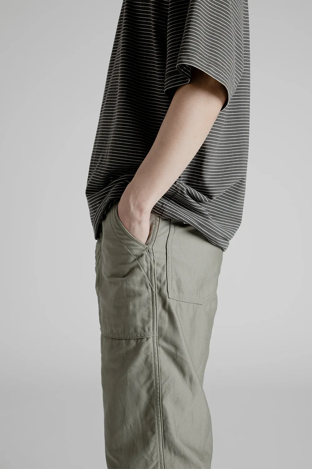 Finx Cotton Baker Pants - Green