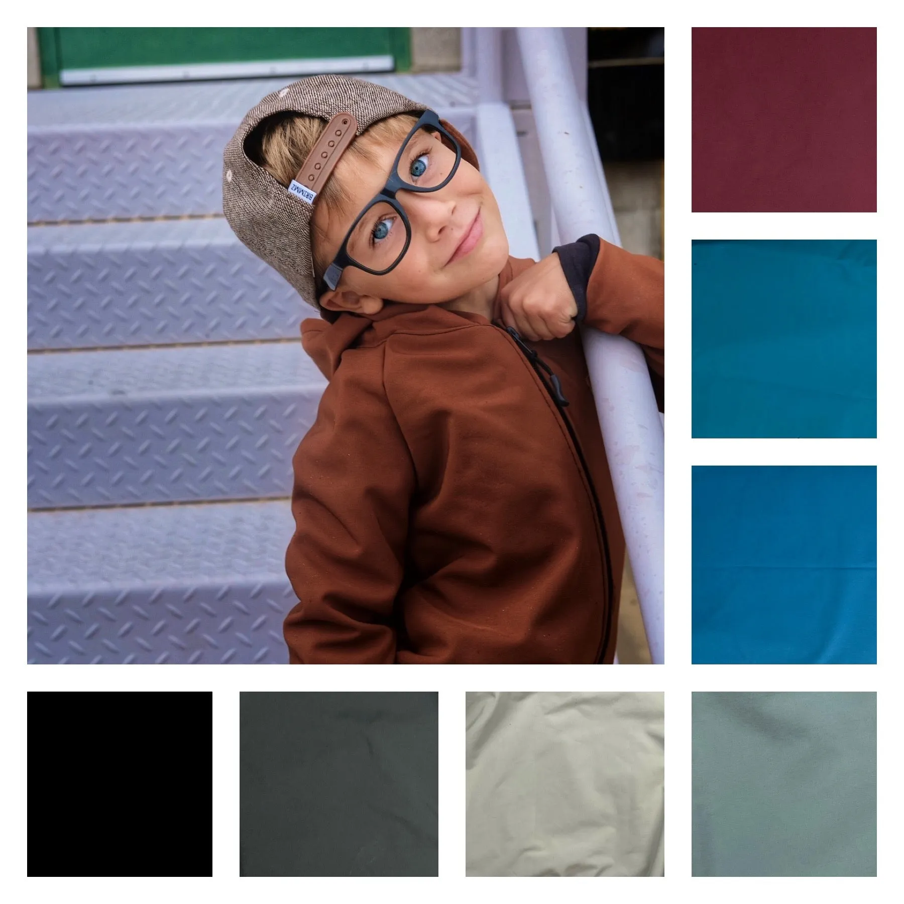 Full Zip Softshell Jacket Light Gray