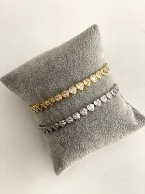 Infinity hearts bracelet