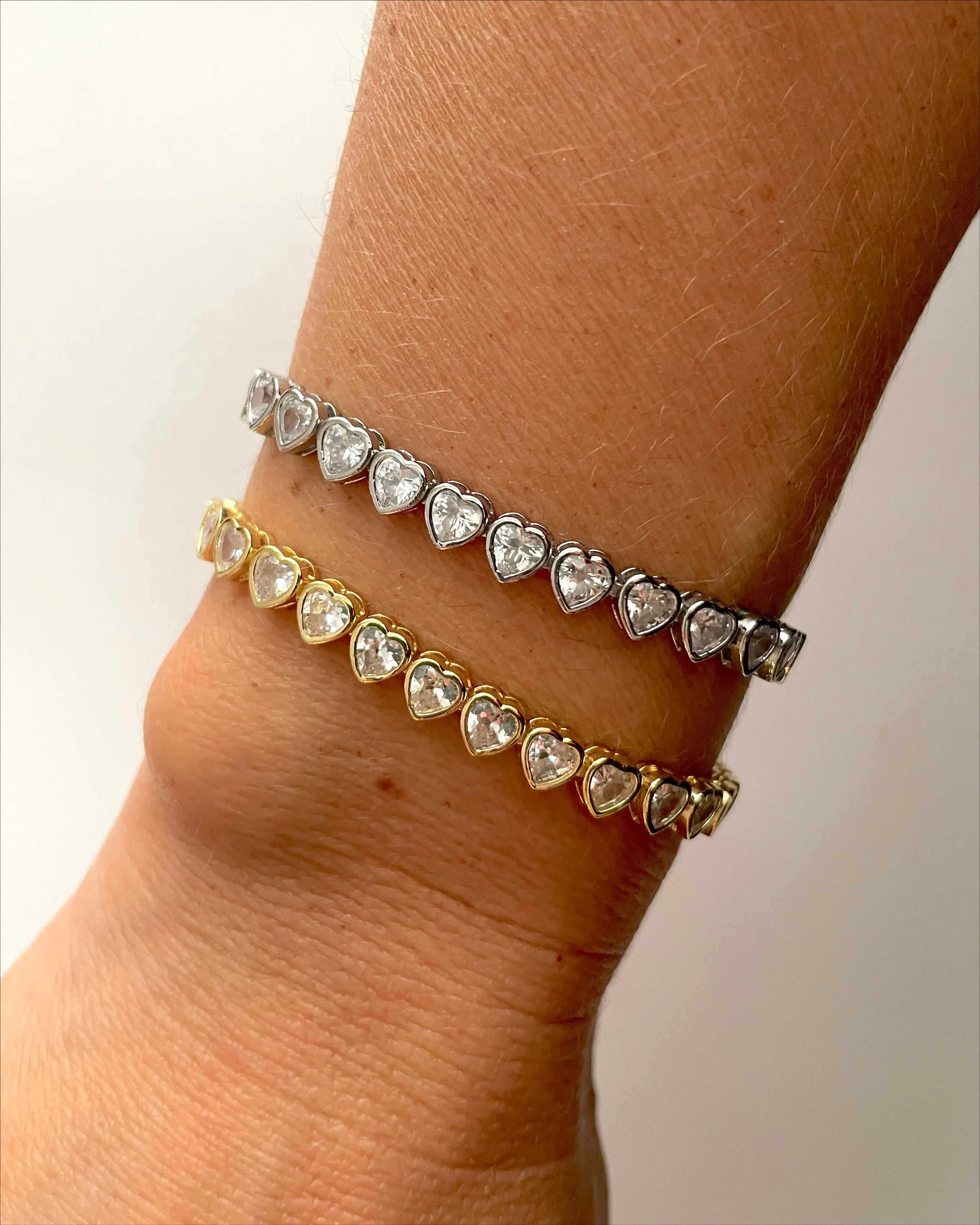 Infinity hearts bracelet