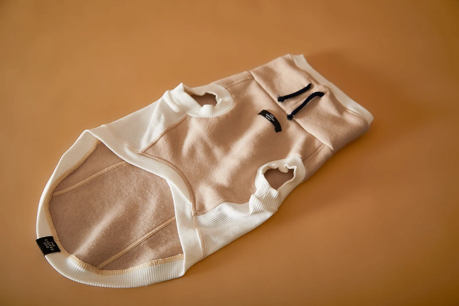Italian Greyhound / Whippet Sand Turtleneck Vest SOPHIE