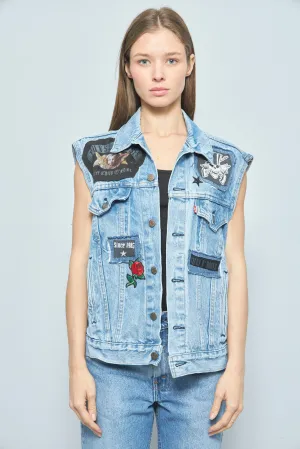 Jacket Azul Lovemade Talla 42