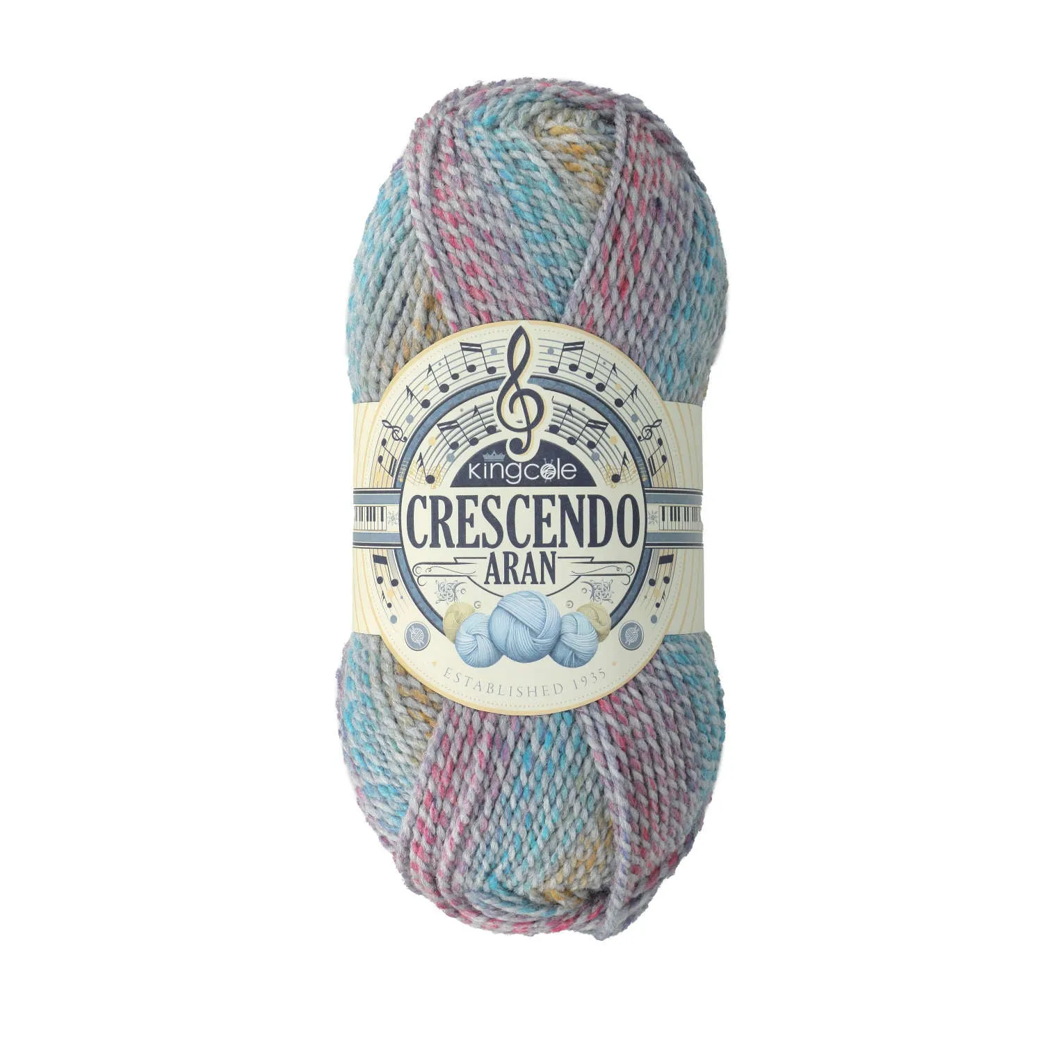 King Cole Crescendo Aran in  5761 - Tempo - 100g Ball