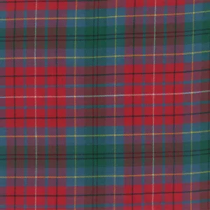 LONDON brushed plaid - British Columbia - Red / Blue