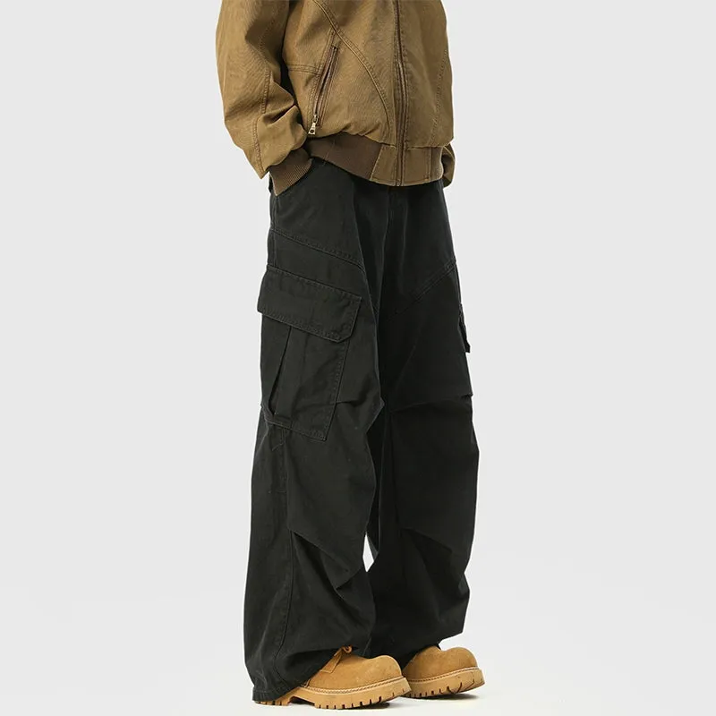 Loose Fit Large Pocket Cargo Pants