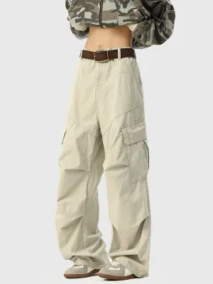 Loose Fit Large Pocket Cargo Pants