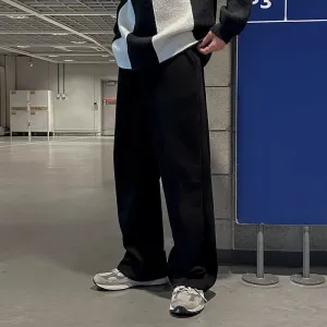 Loose Fit Straight Sweatpants
