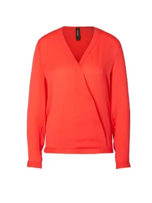 Marc Cain Collections Flowing Blouse MC 55.01 W39 Campari col 278