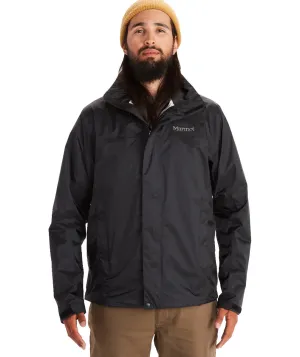 Marmot Precip Eco Shell Rain Jacket Mens Big and Tall Black 2X - 4X