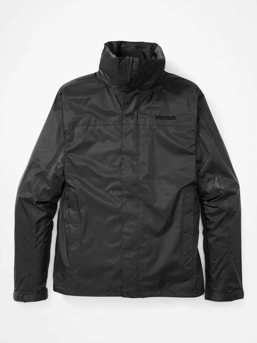 Marmot Precip Eco Shell Rain Jacket Mens Big and Tall Black 2X - 4X