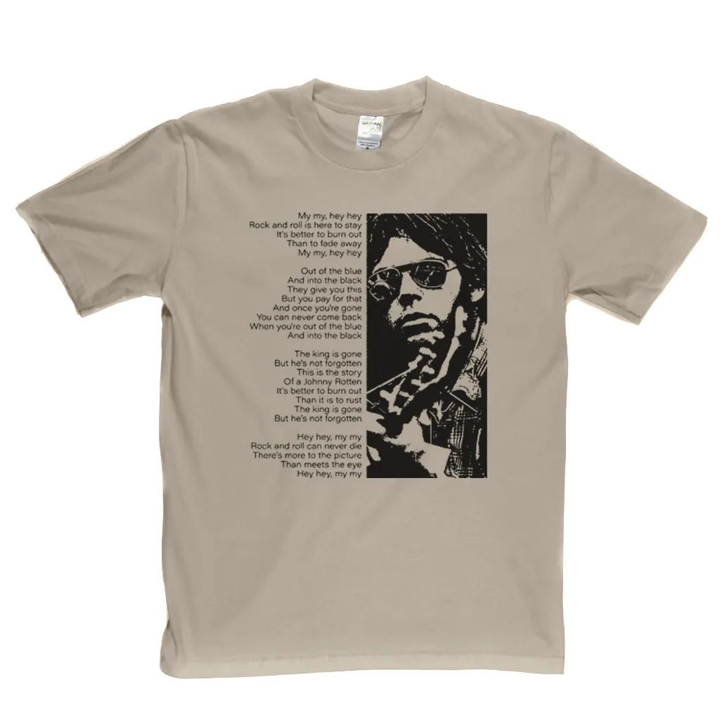 My My Hey Hey Out Of The Blue T-Shirt