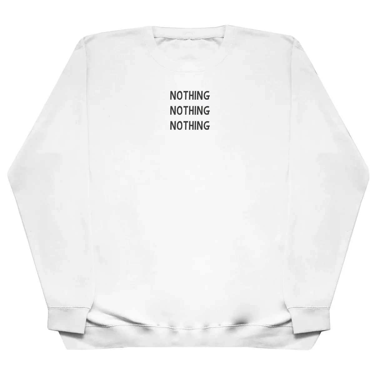 Nothing - Huge Oversized Comfy Original Sweater