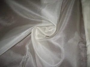 off White silk organza -2mm thin stripes