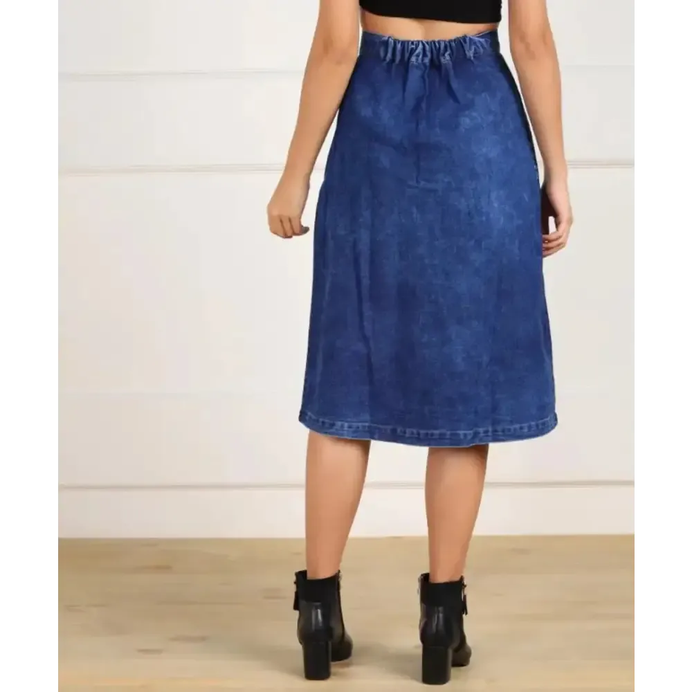 ONE AMORE WOMEN DENM SKIRT