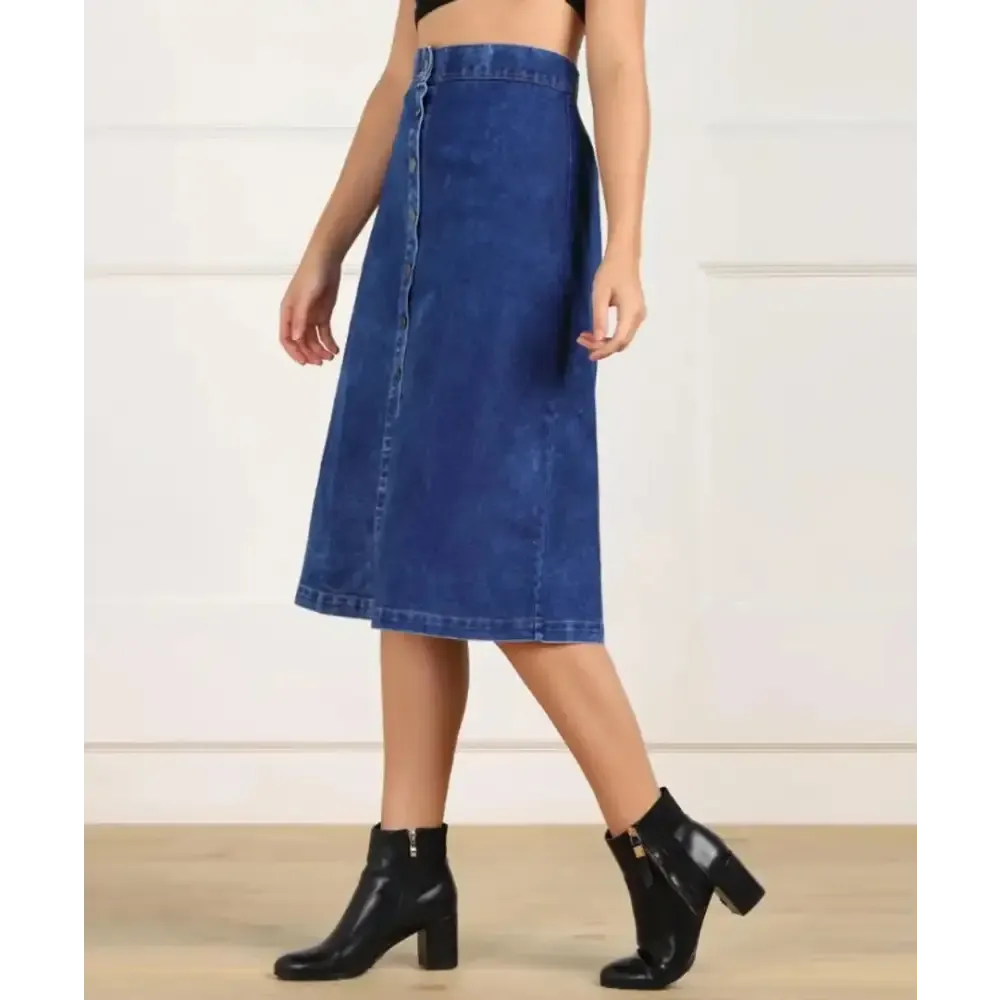 ONE AMORE WOMEN DENM SKIRT