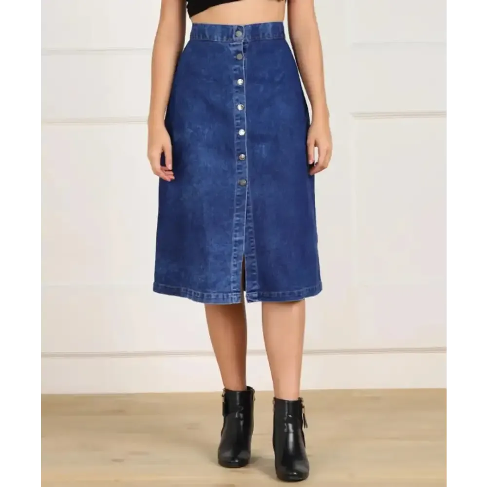 ONE AMORE WOMEN DENM SKIRT