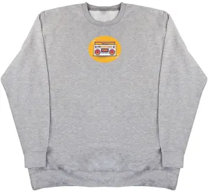 Orange Cassette - Huge Oversized Comfy Original Sweater